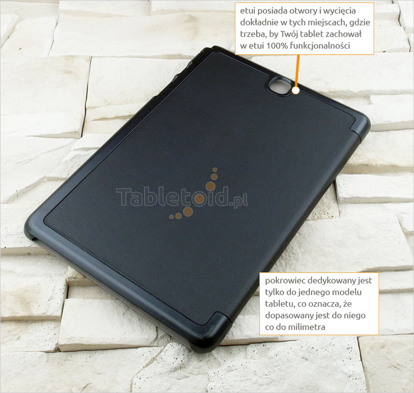 elegancki pokrowiec na tablet Samsung